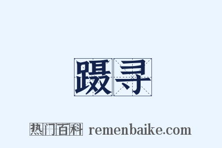 蹑寻是什么意思的图片